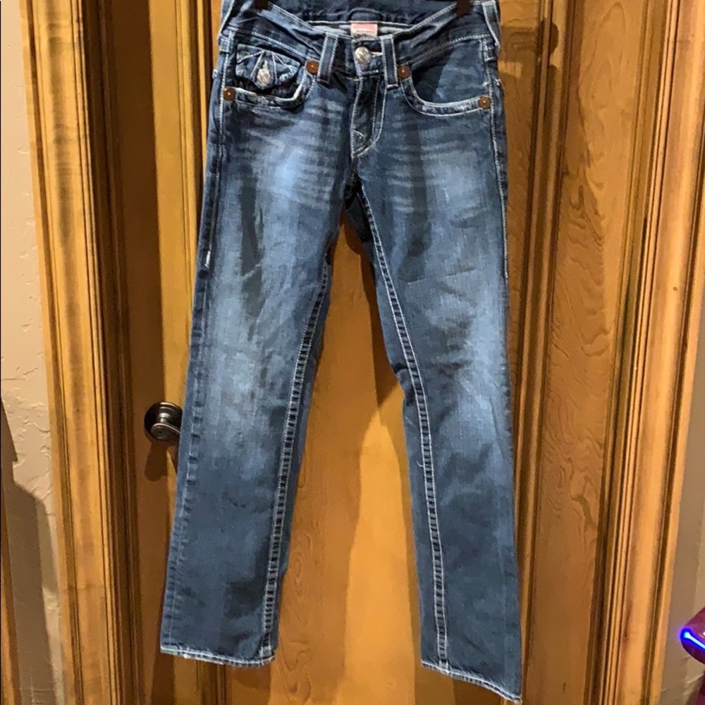 True Religion Men’s “Ricky” Bootcut Jeans. - Picture 4 of 6